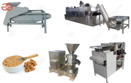Almond Butter Grinding Processing Line