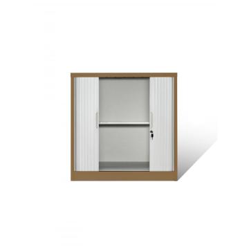 Small Lockable Roller Door Cabinet for Office