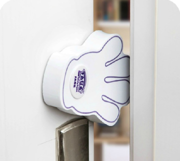 J301 palm door stopper for baby cute safety gate guard