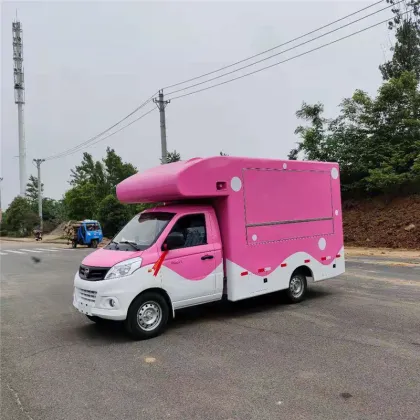 Sweet Chocolate Eclair Mobile Dessert truck