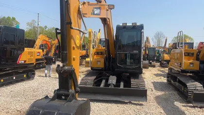 Japan Used Diesel Powered SANY Forklift SY75C Manual Operation Secondhand Forklift