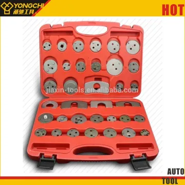 Car Repair Tool Kit With 35pcs Brake Caliper Piston Wind Back Tool