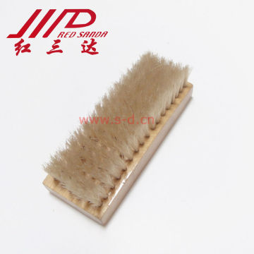 wood pig hair shoe brush