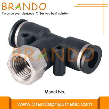 PTF Female Branch Tee Quick Connect Pnematic Fittings