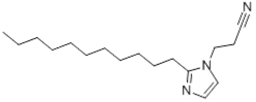 1H-Imidazole-1-propanenitrile,2-undecyl- CAS 23996-16-9