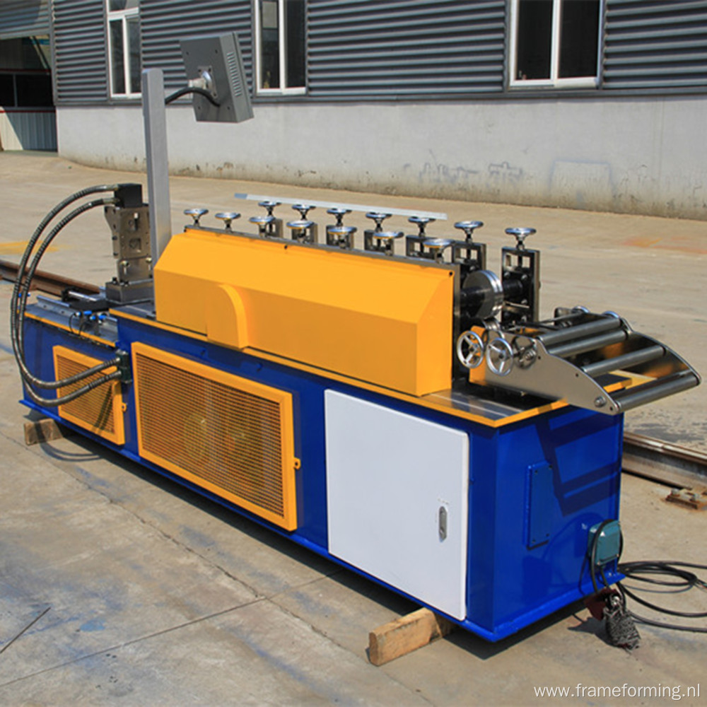 Aluminum angle cutting steel machine