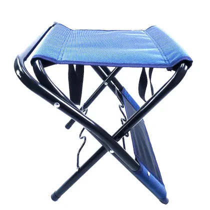 Portable Fishing Chair with Card Hook for Camping and Outdoors
