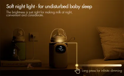 2023 New Portable Intelligent Warming Bottle Cover with Constant Temperature Milk Heating