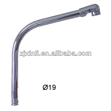 19MM Diameter Sink Faucet Spout, Brass / S.S Material Faucet Spout, L Shape