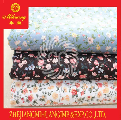 wholesale 100% cotton poplin print fabric 40x40 133x72