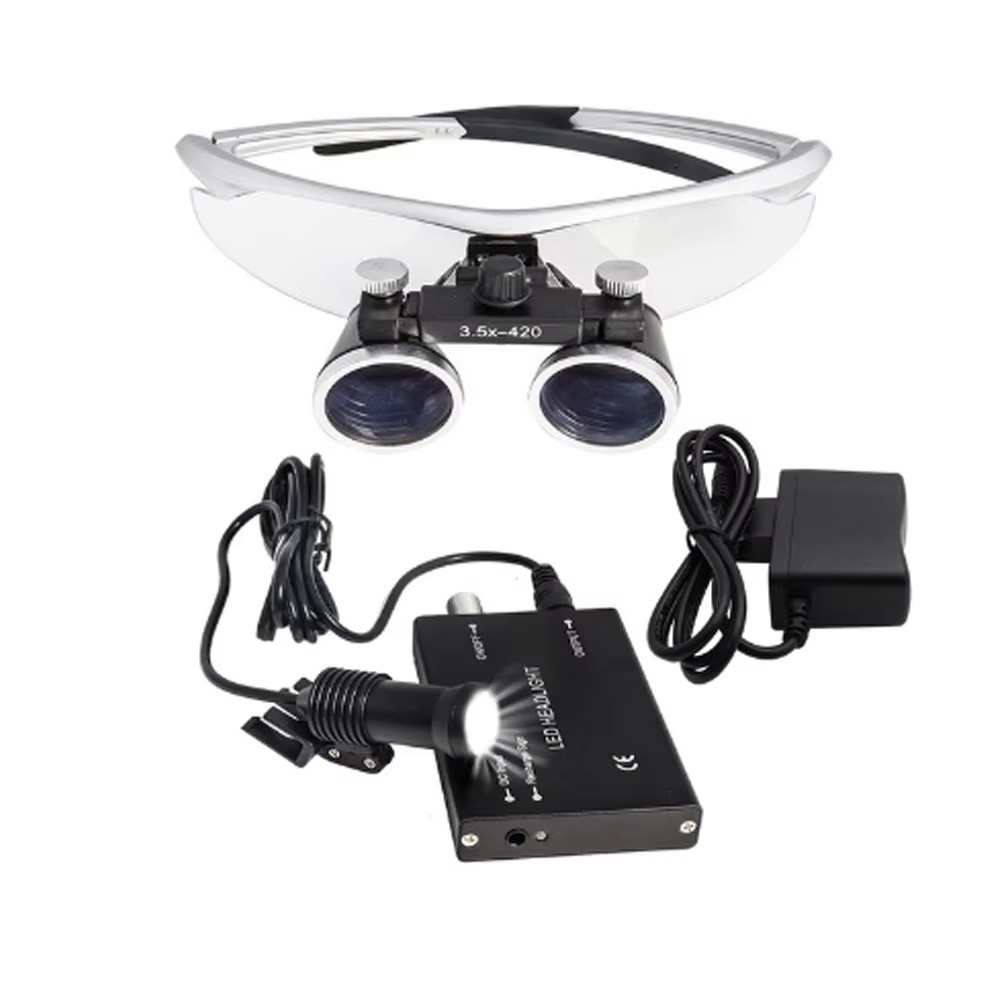 Dental Magnifier Glasses With Light