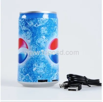 Pepsi Cans Portable Mini Acoustics Card Small Speaker Mp3 Subwoofer Audio Products 