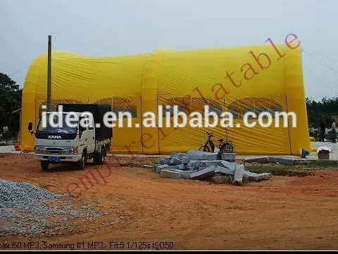 Inflatable outdoor tent, inflatable painball tent T024