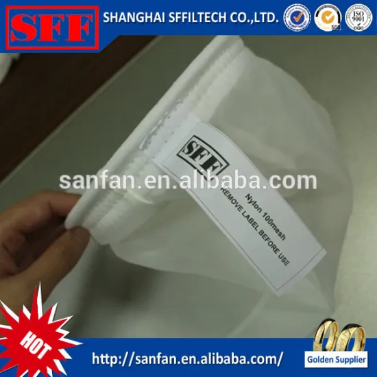 Sffiltech 500 micron nylon filter bag