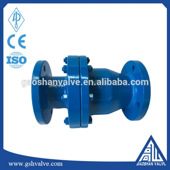 cast iron vertical rubber disc check valve