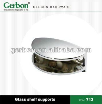 Glass door holder clamp