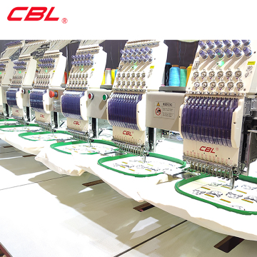 CBL High Speed 6-Head Cap and Hat T-Shirt Flat Embroidery Machine for Garments