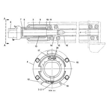TRACKADJUSTER&RECOILGP D11R 3T-9456