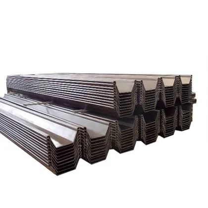 Large Quantity U-shaped Larsen Steel Sheet Piles