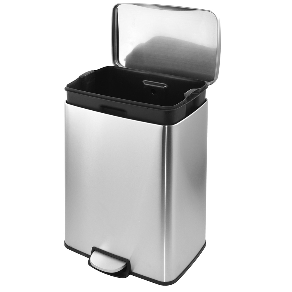 stainless steel pedal bin