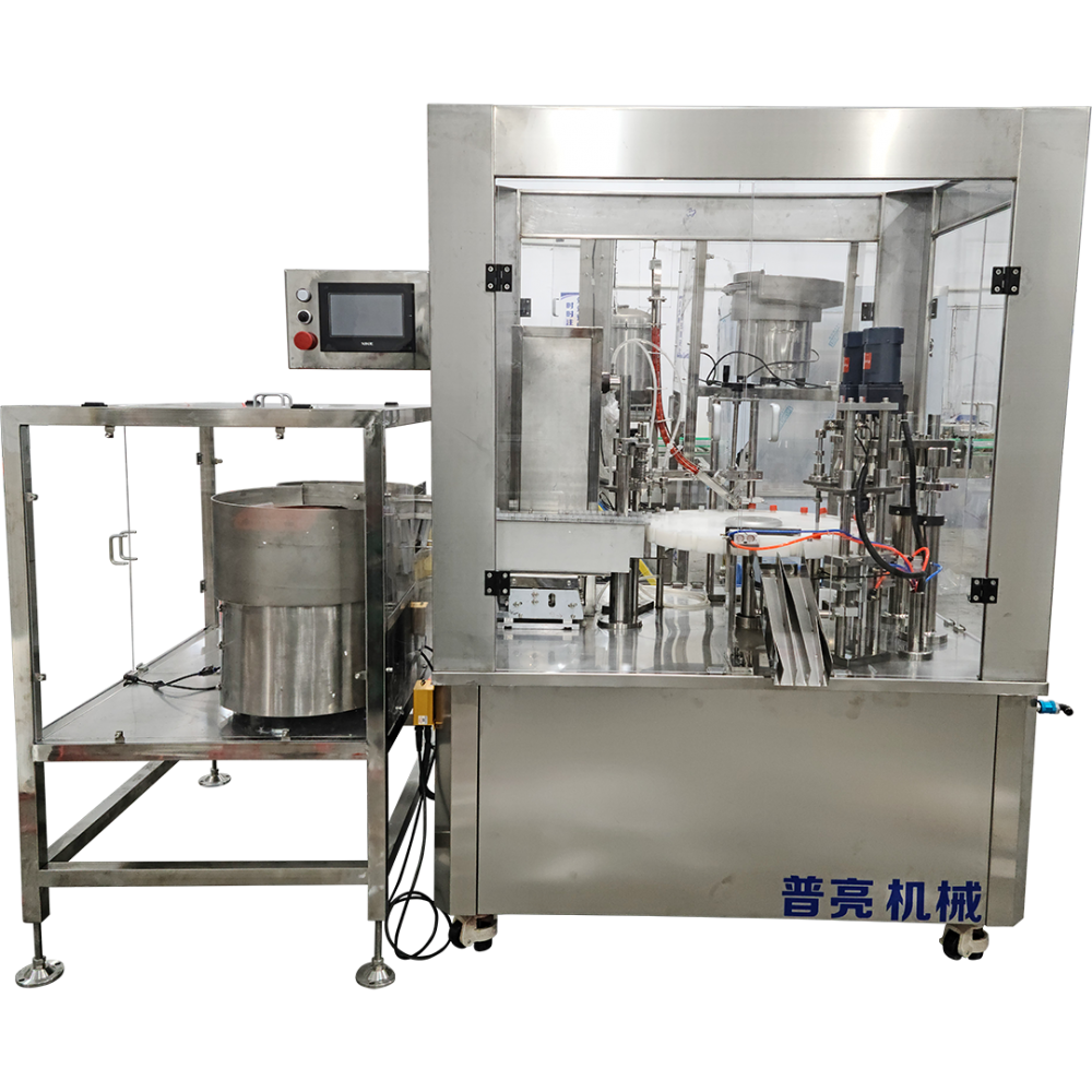 Automatic Test Tube Vial Filling Capping Labeling Machine, High Quality ...