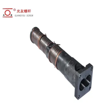 ISO Certified PVC Profile Pipes Bimetallic Parallel Twin Screw at Barrel