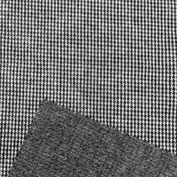 Polyester Spandex Double Knitted Jacquard Fabric