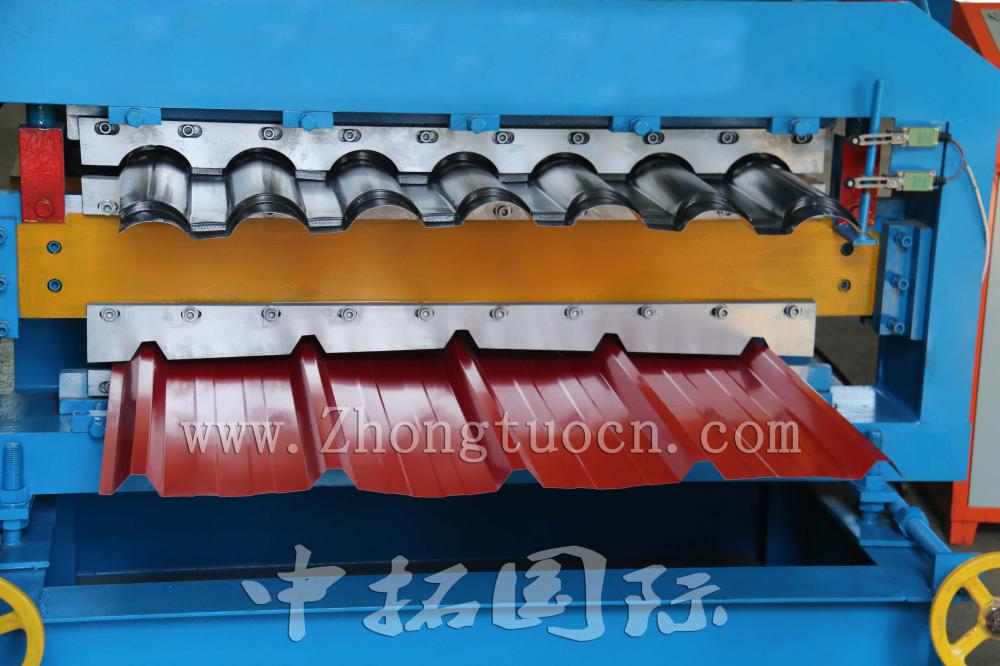 Double Layer Metal Roof Roll Forming Production Line
