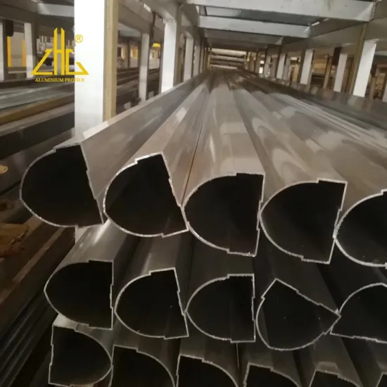 Custom D-Shaped Aluminum Extrusion Tubes for Export to Iraq