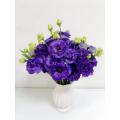 موجة جديدة من Lisianthus الأرجواني الداكن لديكور الزفاف