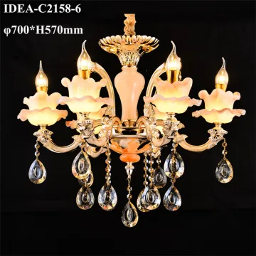decorative crystal candle chandelier pendant lights
