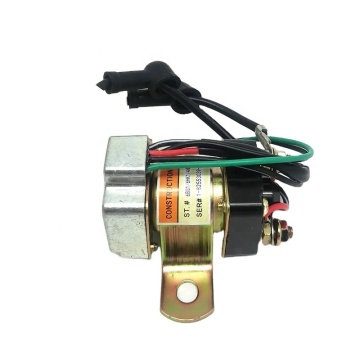 High Quality Excavator Parts - Starter Relay for 4JJ1/4HK1/6BD1/6BG1/6WG1