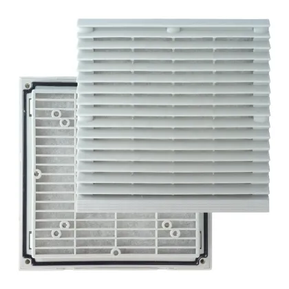 MEIXING 9804 Axial Flow Fan Accessories: Waterproof Plastic Mesh Cover for Dust Protection