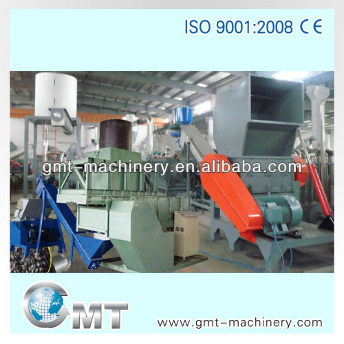 PE,PP sheet plastic recycling machine