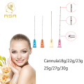 Fine Micro Cannula Bluntspitze Nadeln 23G25G*38 mm50 mm22g70mmmm