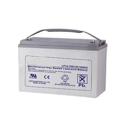 LEOCH 12V 20AH to 100AH Gel Deep Cycle Solar Battery: High-Quality Sealed Lead Acid Storage Solution with Positive Plate Technology