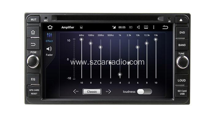 6.95 inch car audio gps for Corolla