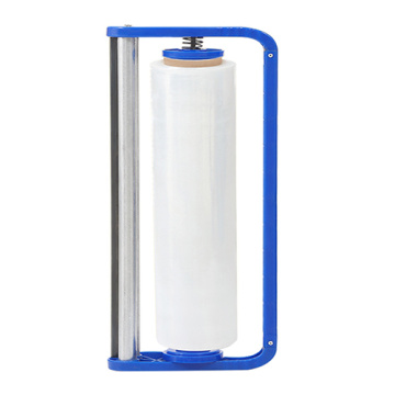 Industrial Stretch Film Dispenser with Cutter for Wrapping Operation