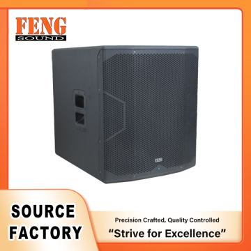 High Efficiency Class D Subwoofer with Wooden Enclosure