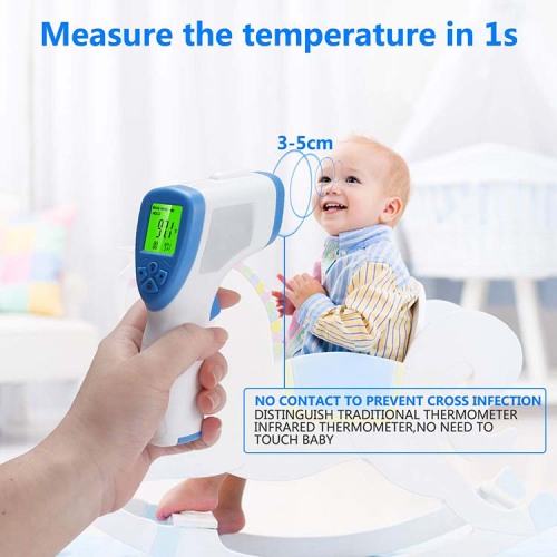 Wholedale Infared Baby Thermometer for Ear and Forehead