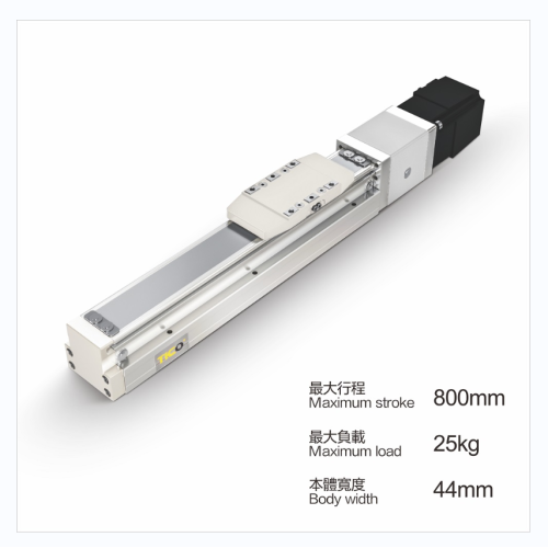 Linear guides with maximum stroke of 800mm