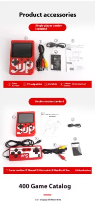 400-in-1 Double Retro Handheld Game Console