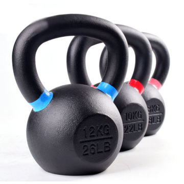 Großhandel pulverbeschichtete Gusseisen -Kettlebells - Dinuo 2 kg bis 32 kg - Fitnesstrainingsausrüstung