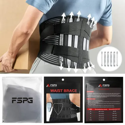 Adjustable Lumbar Lower Back Brace Belt Support