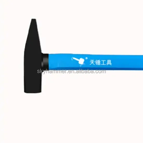 500g Machinist Hammer with Fiberglass Handle: High-Quality Hardware Hand Tool in Double Color for Home Use