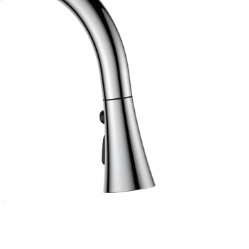 New Brass Brushed Sensor Kitchen Faucet