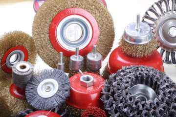 For wire brush machine usage Twisted Knot Wire Brush copper wire Brush
