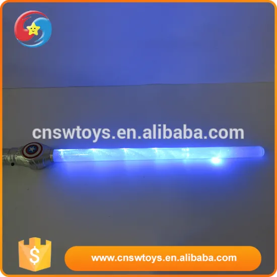Kids funny toy customized plastic new style space flashing sword