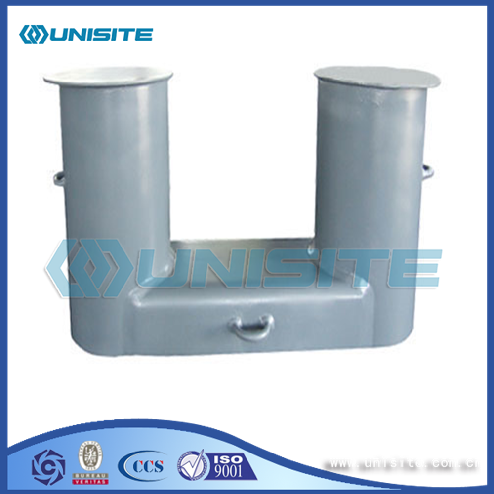 Steel mooring steel bollard