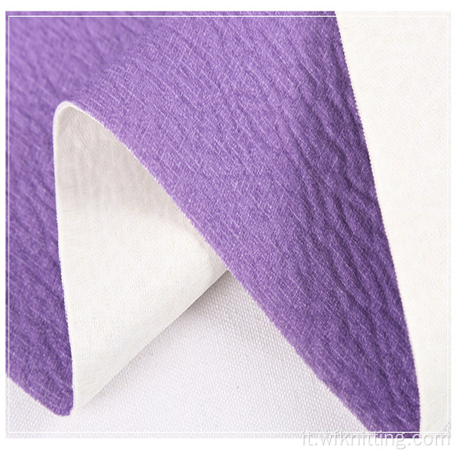 Tessuto in spandex lavorato a maglia a bolle d&#39;aria con stampa digitale